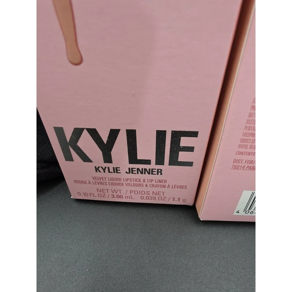 KYLIE JENNER Velvet Liquid Lipstick & Lip Liner 700 Bare Velvet Set of 2 New